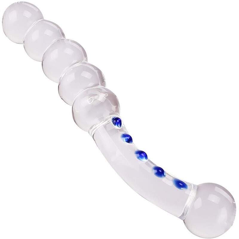 Borosilicate Crystal Glass Massager Anal Fun