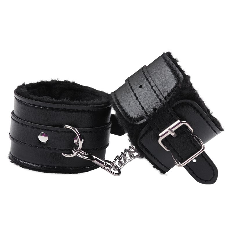Quality Furry Handcuffs BDSM Bondage