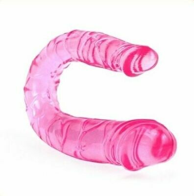 Jelly Double Penetration Dildos Anal Sex Toy - Double Ended Penis
