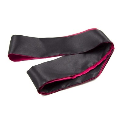 Soft Eye Mask Ribbon Reversible Blindfold