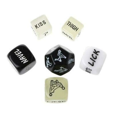 6pcs Adult Games Erotic Sex Dice For Couples
