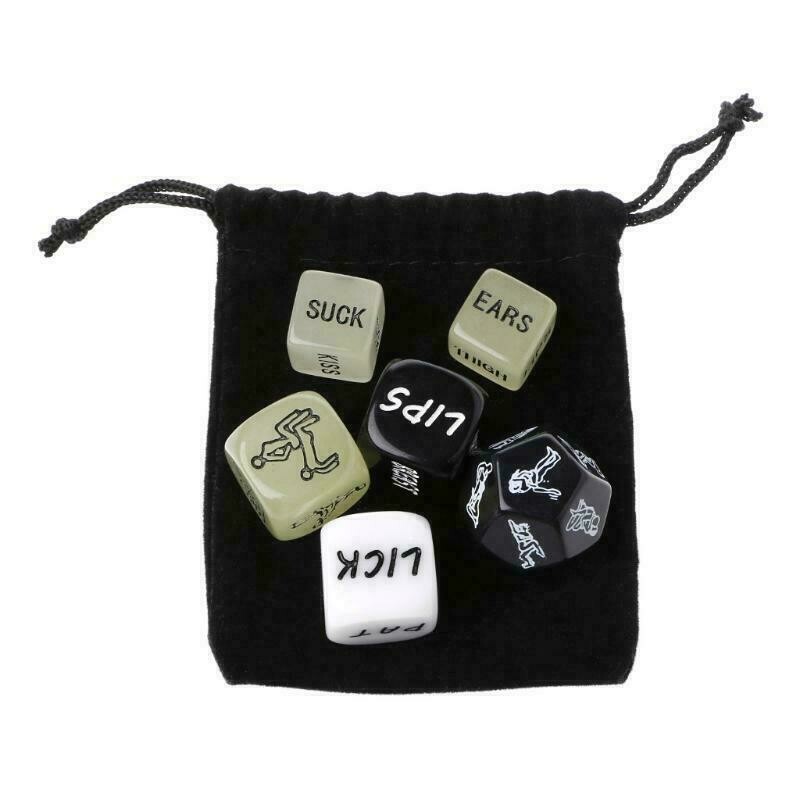 6pcs Adult Games Erotic Sex Dice For Couples