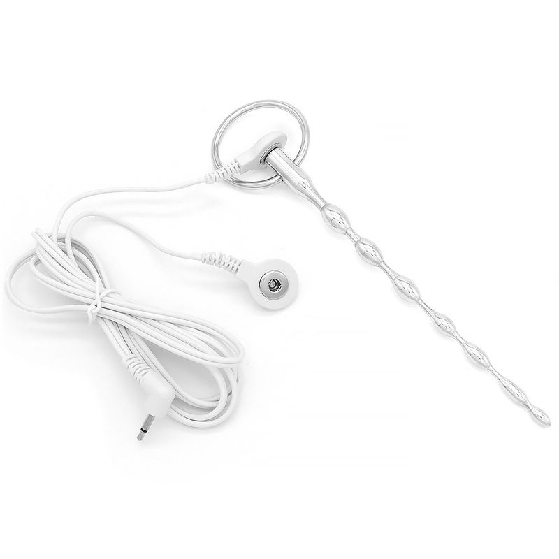 EStim Electric Shock Penis Ring Plug Urethral Sound