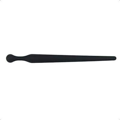 4'' Black Silicone Penis Plug