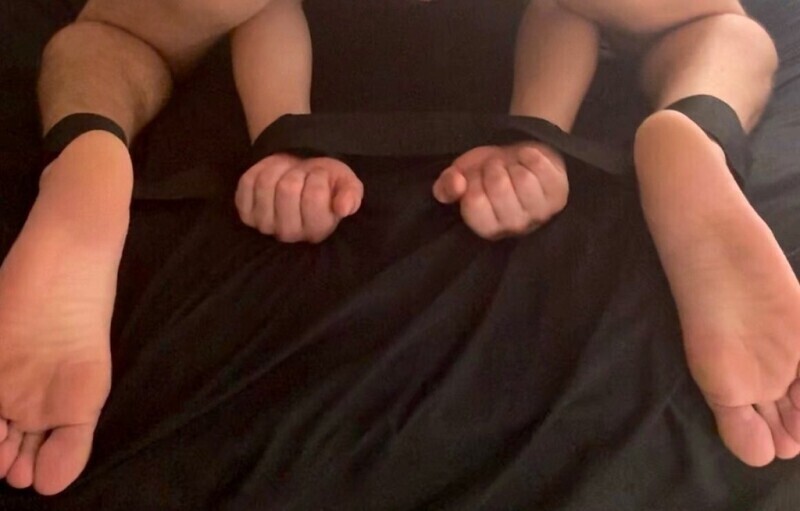 Fetish Bondage Harness Ankle &amp; Wrist Cuffs