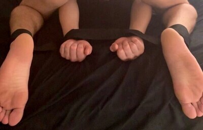 Fetish Bondage Harness Ankle &amp; Wrist Cuffs