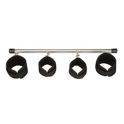 Stainless Steel Adjustable Spreader Bar Ankle &amp; Wrist Restraints