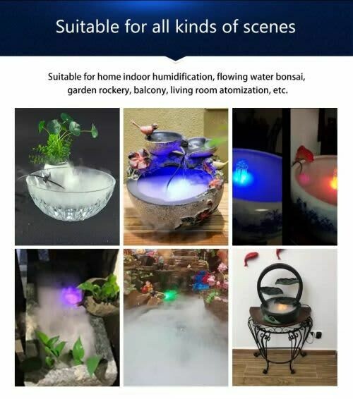 DC24V LED Mist Maker Fog Maker Fogger Air Humidifier