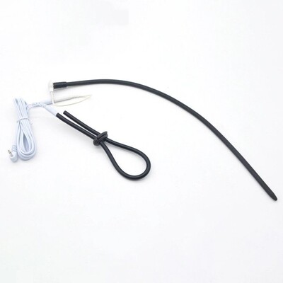 EStim Electric Shock Penis Urethral Sound And Cockring