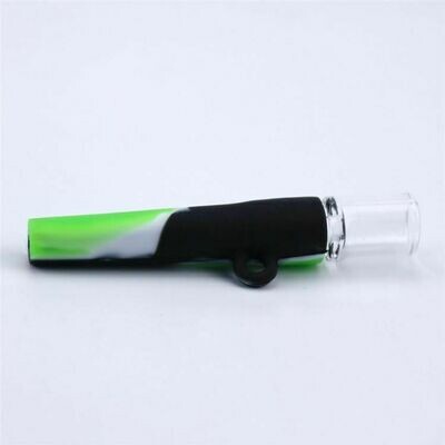 One Hitter Silicone And Glass Pipe