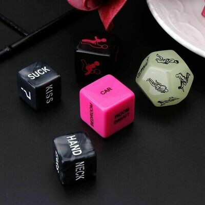 5pcs Sex Dice Adult Erotic Fun For Couples