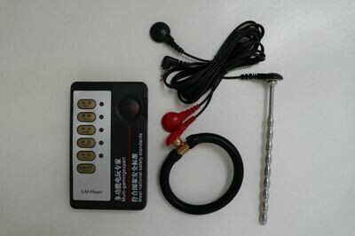 Electro Shock Urethral Penis Sound &amp; Ring Combo