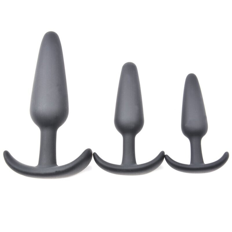 Silicone Butt Plug Starter Set