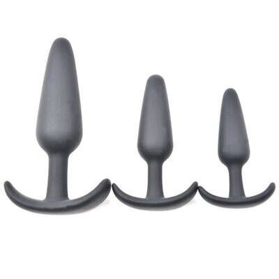 Silicone Butt Plug Starter Set