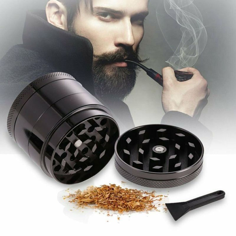 50mm 4 Part Zinc Alloy Tobacco Weed Grinder