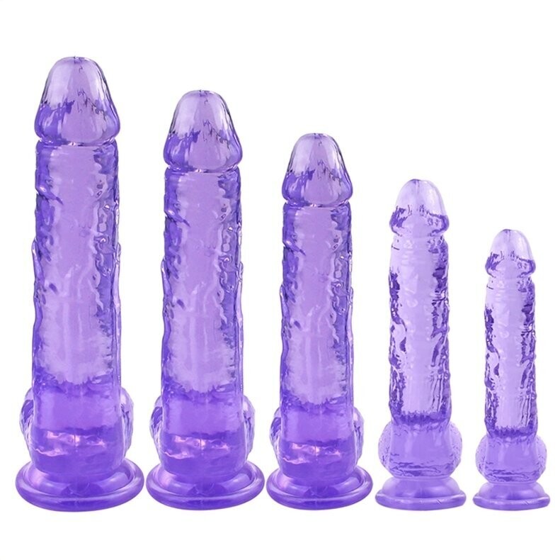 Ice Jelly Realistic Dildo with Suction Cup