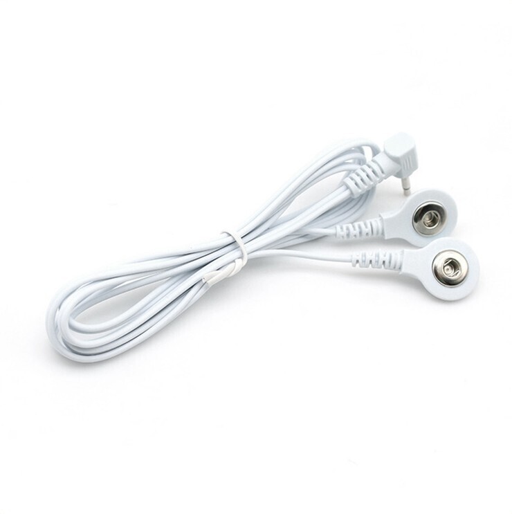 ​Estim Lead Replacement Power Cable Accessory, Lead Style: 2 Snap Head