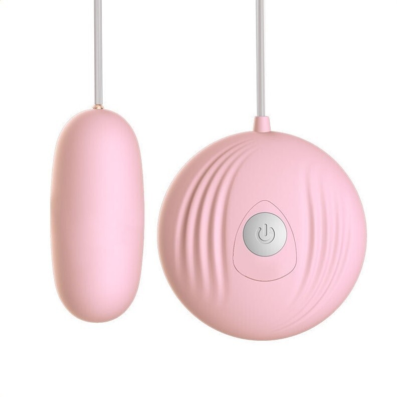 Clam Shell Multi Speed Vibrating Sex Egg, Colour: Light Pink