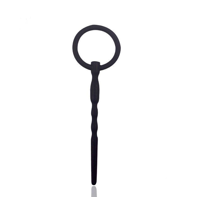 Silicone Deep Probe Cum-Thru Penis Sound