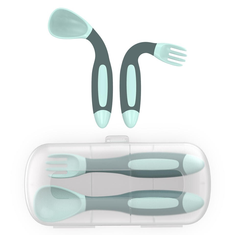 ABDL Silicone Adult Baby Training Spoon and Fork Set