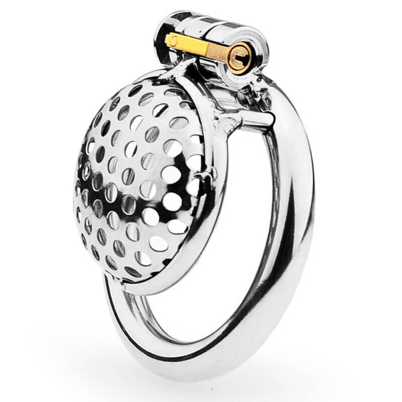 Colander Chastity Cock Cage Stainless Steel, Size: 40mm