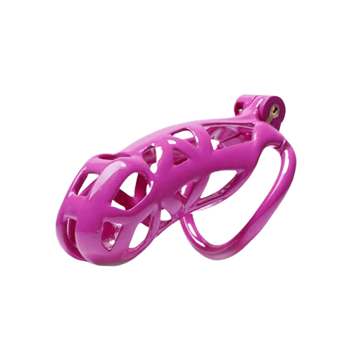 Purple Cobra Chastity Cage