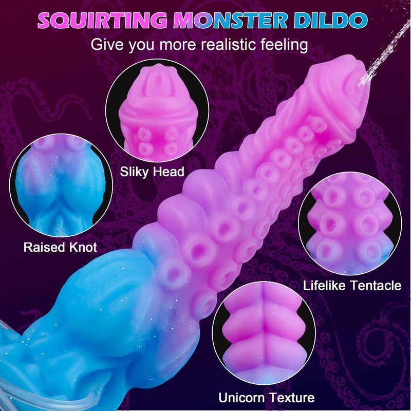 Fantasy Tentacle Squirting  Ejaculation Dildo