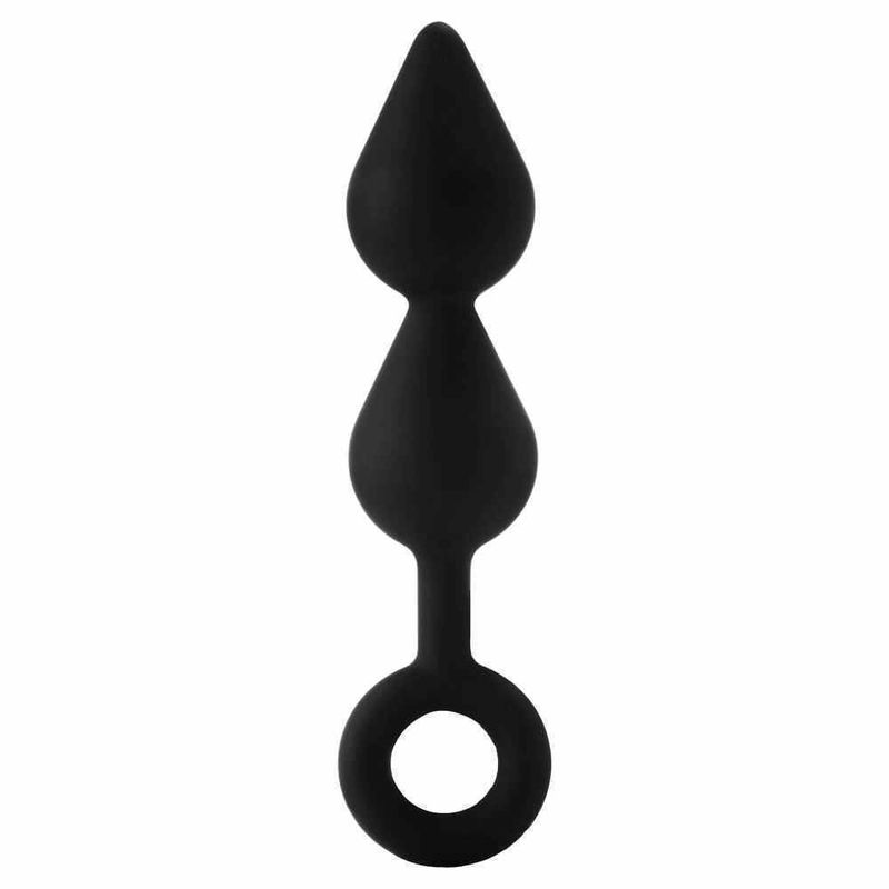Double Drop XL Silicone Anal Beads