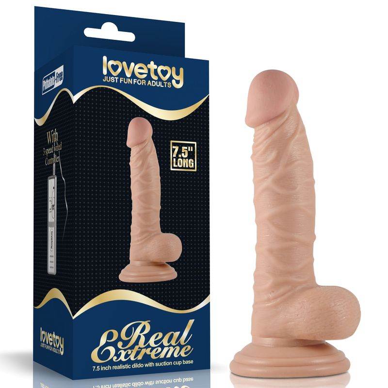 Lovetoy 7.5" Real Extreme Dildo