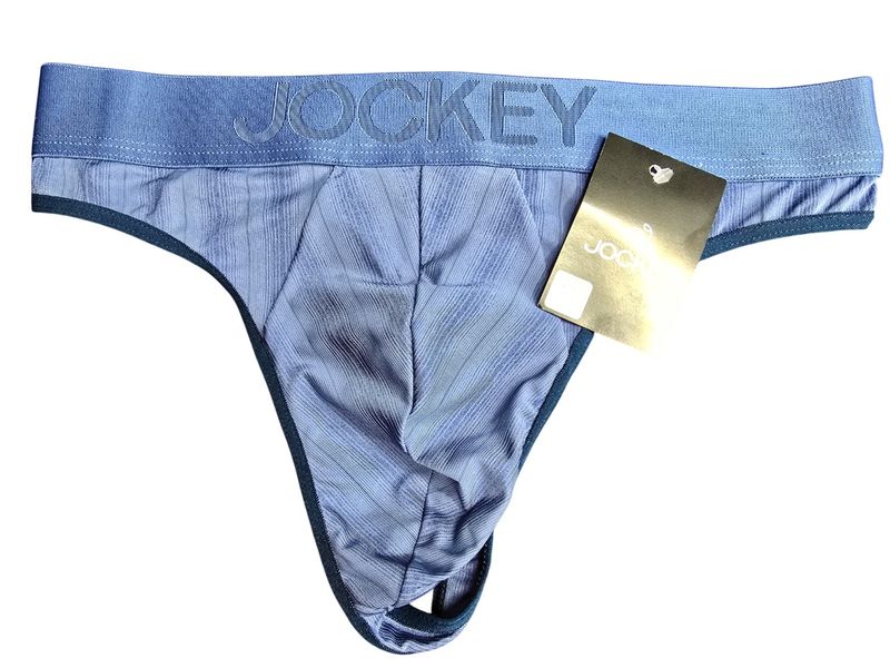 Jockey Men's G-string - Texture Blue