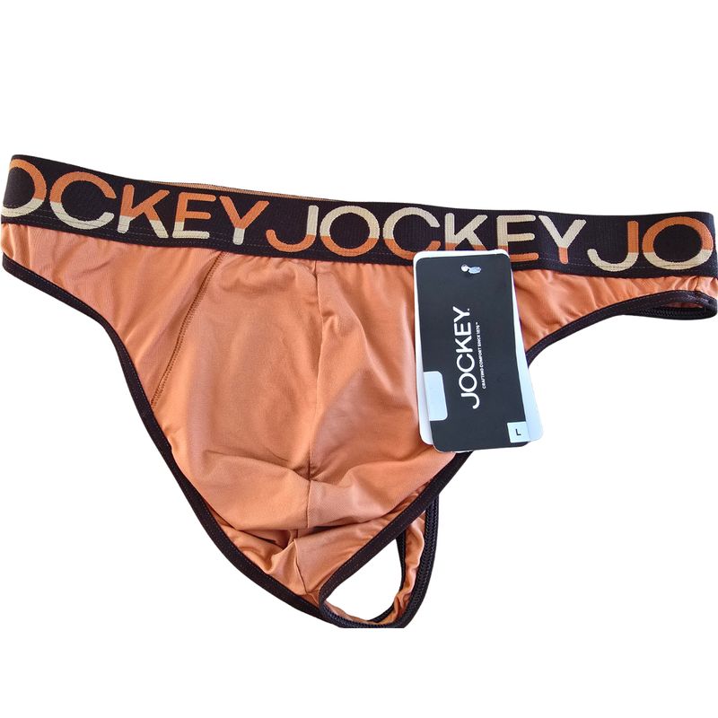 Jockey Men's G-string - Light Orange