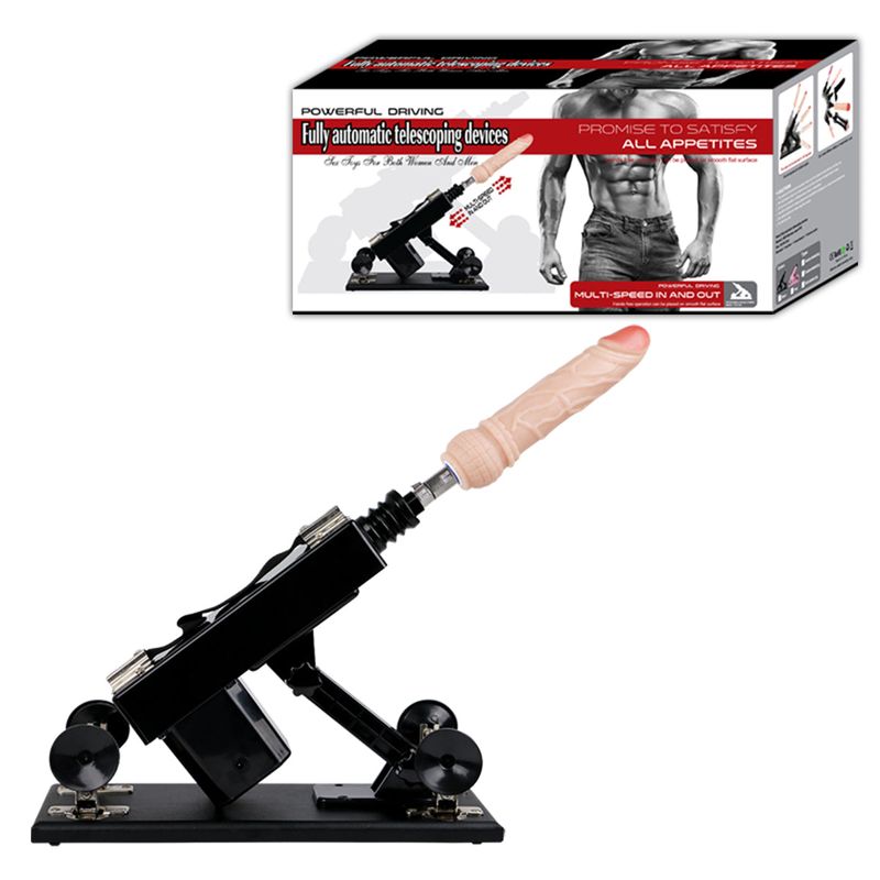 Thrusting Sex Machine – ​Adjustable 6 Attachments &amp; Plug-In Power