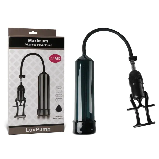 LuvPump Finger Grip Pump with Quick Release Valve