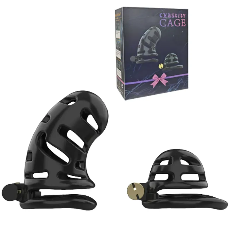 Nub &amp; Big Chastity Cage (Buy One Get One Free)