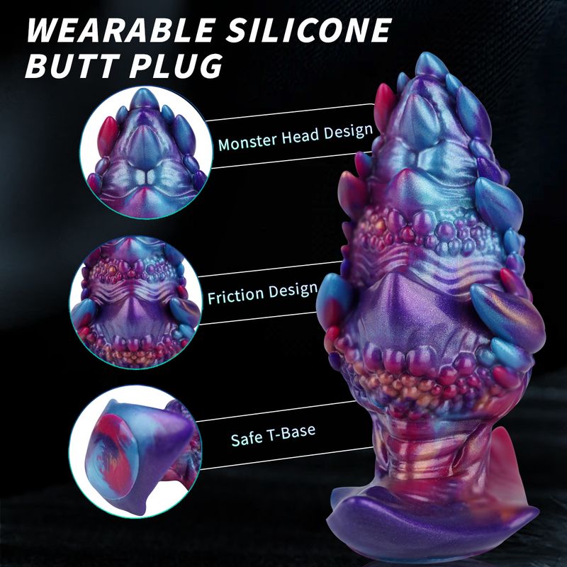 Mystic Monster Egg Anal Prostate Dildo