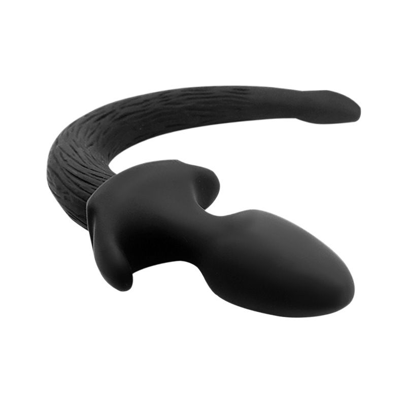 Fetish Collection Silicone Dog Tail Anal Plug Puppy Play Kink