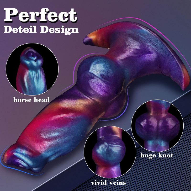 Greedy Hole Inflatable Anal Horse Dildo