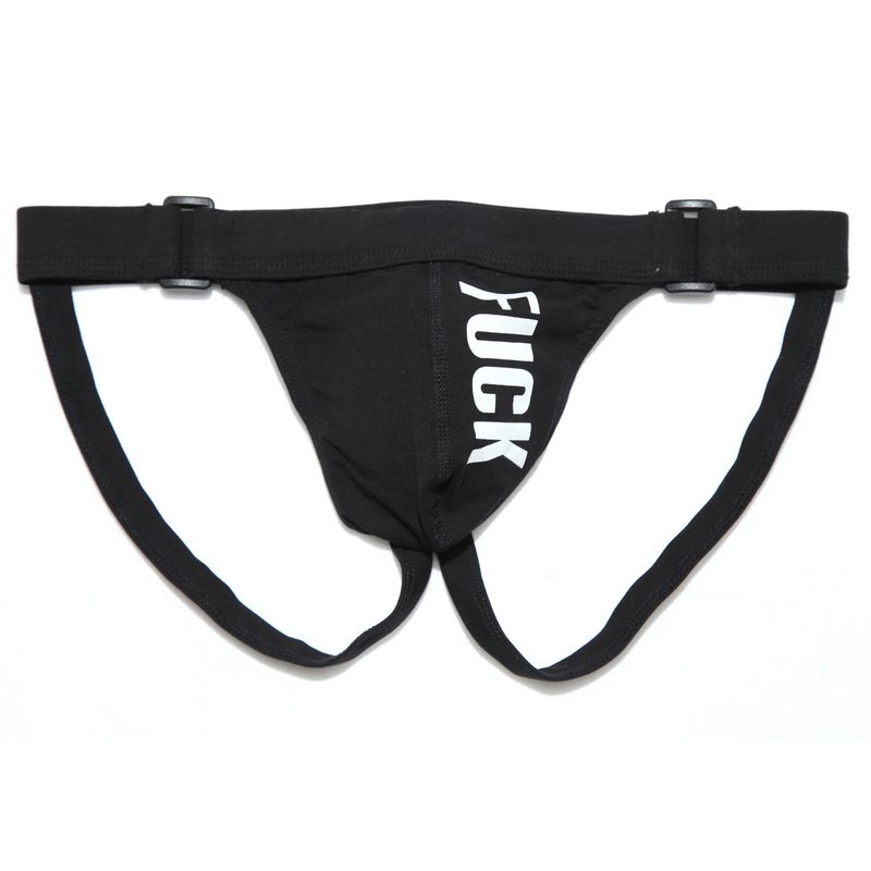 F*CK Karen Space Black Jockstrap