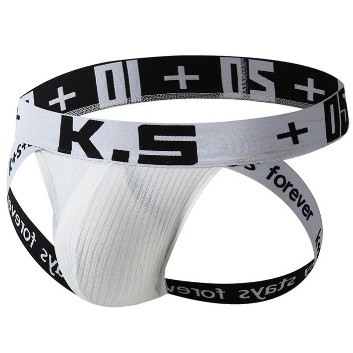 Karen Space K.S Master White Jockstrap