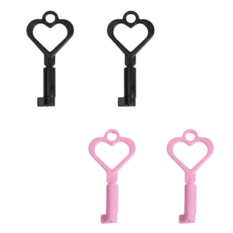 Plastic Chastity Cage Travel Lock 2 Pack