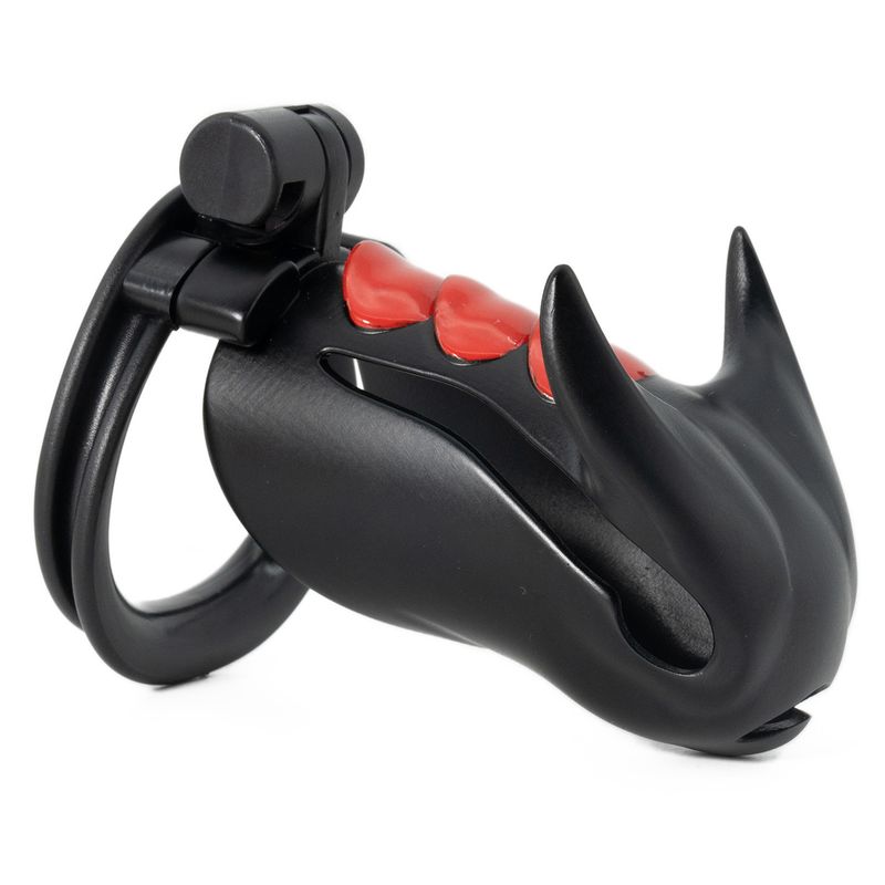 Fire Dragon Male Chastity Cage