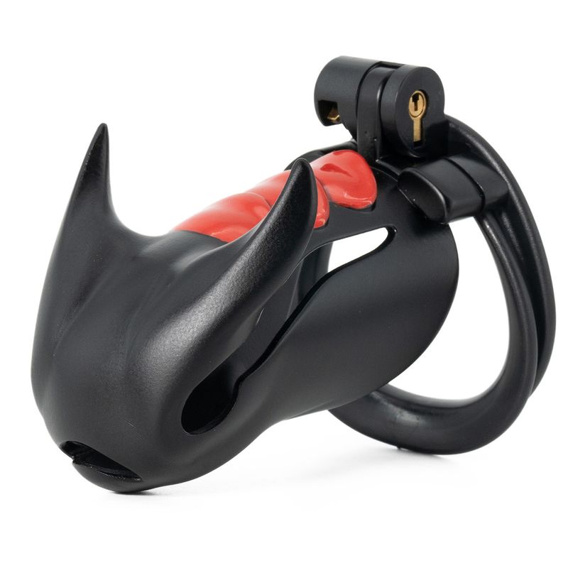 Fire Dragon Male Chastity Cage