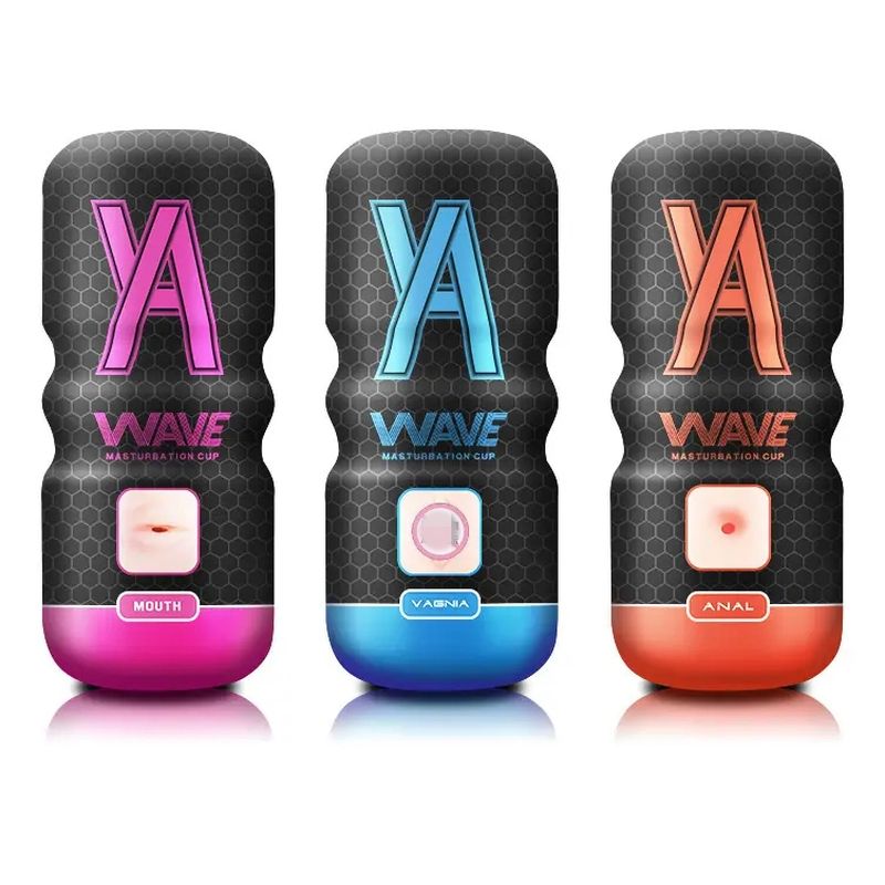 Wave Male Masturbator Cup