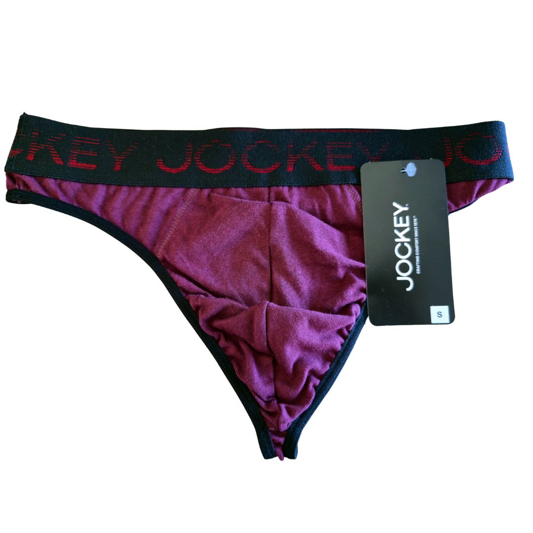 Jockey Men's G-string - Wine Red