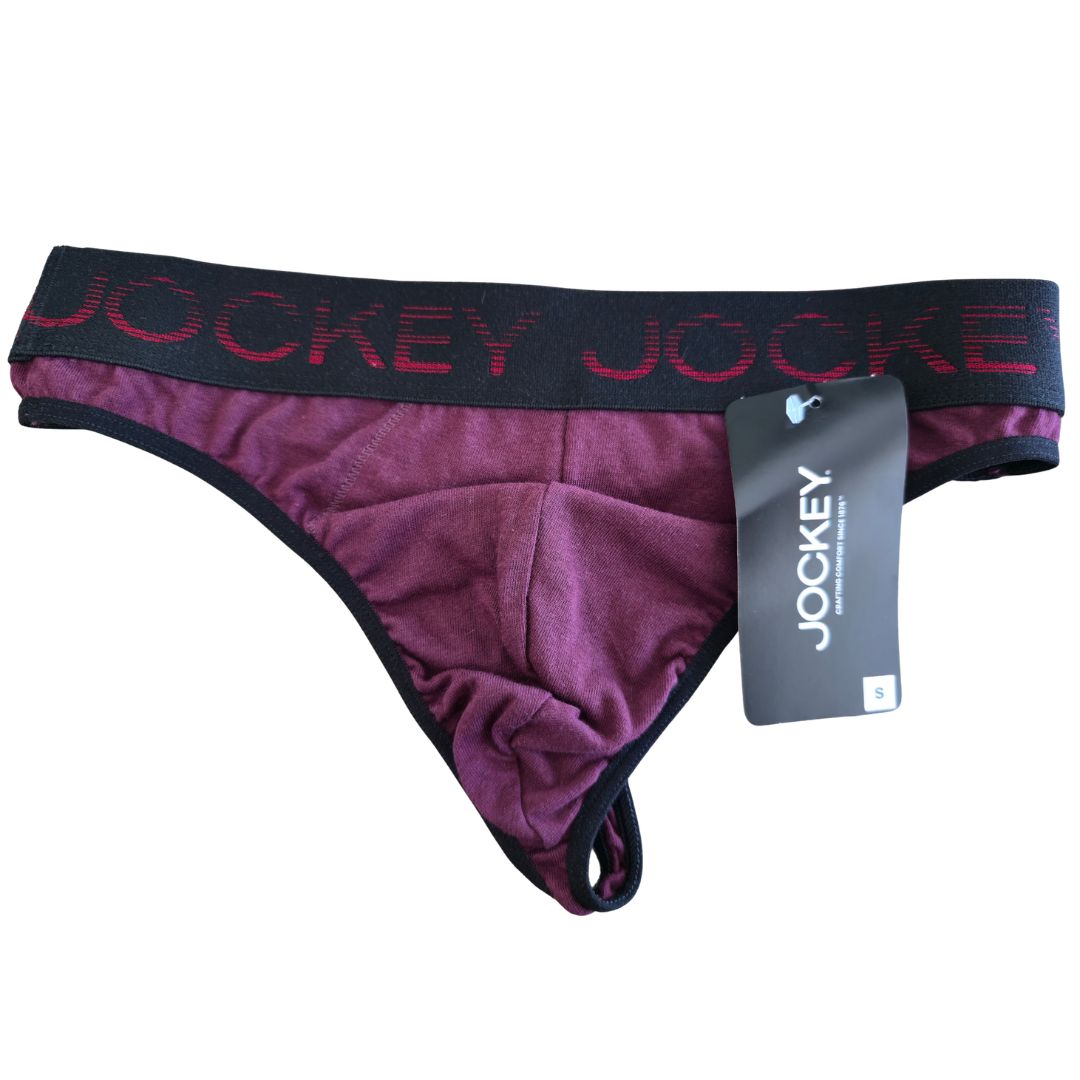 Jockey Men's G-string - Wine Red