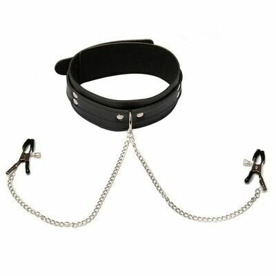 Nipple Clamps &amp; Slave Collar