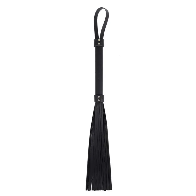 Double Stud PU Leather Fetish Flogger