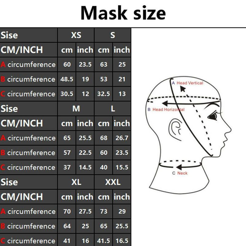 Latex Fetish Hood with Nose Holes Open Mouth and Back Zipper