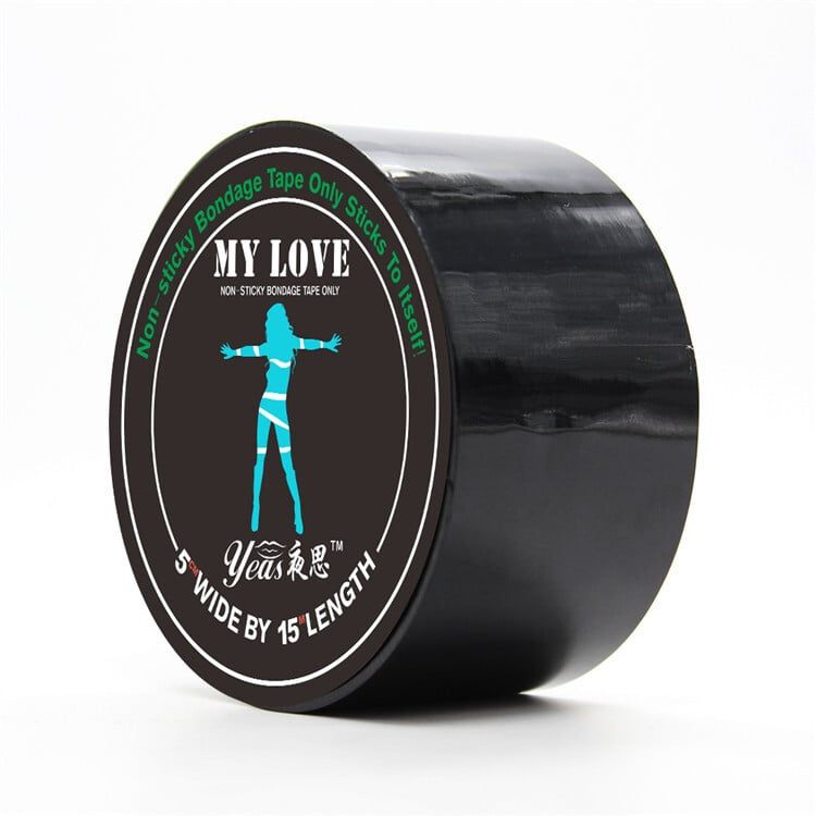 Static Adult Bondage Tape Restraints and Blindfold