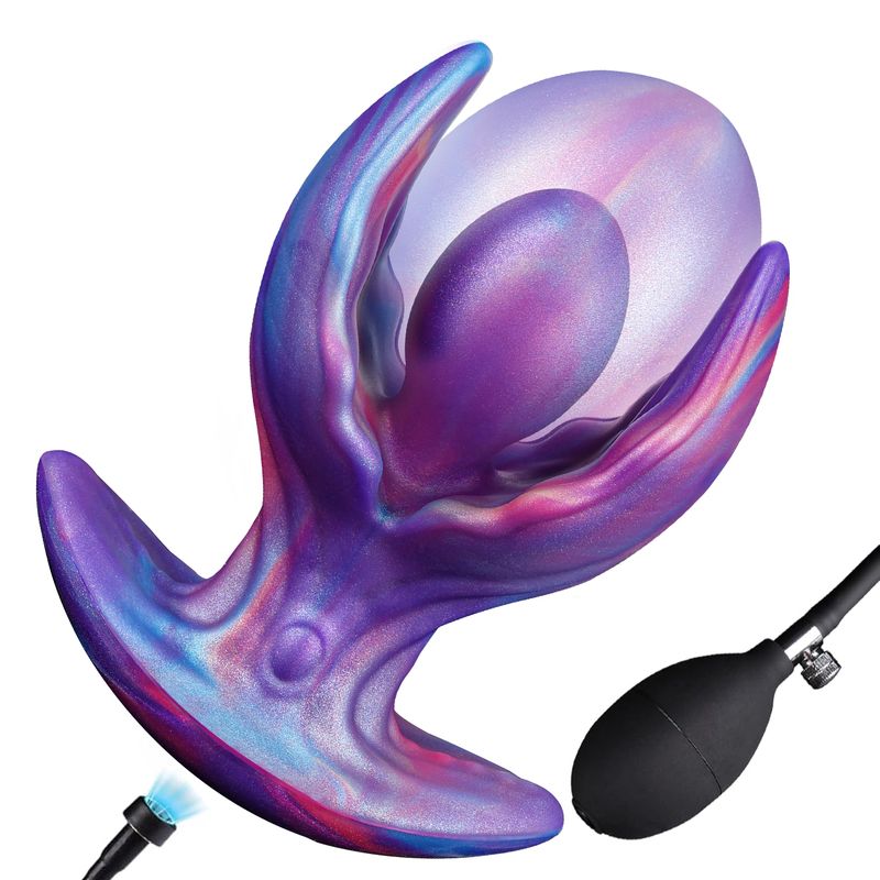 Inflatable Venus Flower Bud Fantasy Anal Plug